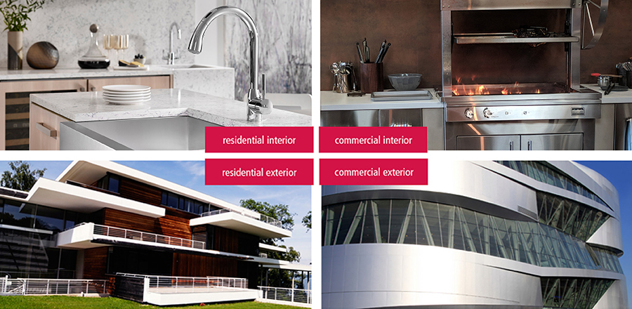 Residential and Commercial Interior and Exterior Markets